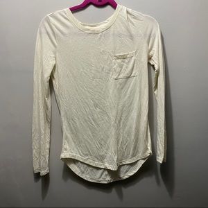 White long sleeve Red camel